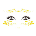 20 Stück wasserfeste Bronzing-Gesichtstattoo-Aufkleber für Partys, Maskenbälle, VS-011, VS-012, VS-013, VS-014, VS-015, VS-016, VS-017, VS-018, VS-019, VS-022, VS-023, VS-024, VS-025, VS-027, VS-028, VS-029, VS-030, VS-031, VS-032, VS-033