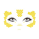 20 Stück wasserfeste Bronzing-Gesichtstattoo-Aufkleber für Partys, Maskenbälle, VS-011, VS-012, VS-013, VS-014, VS-015, VS-016, VS-017, VS-018, VS-019, VS-022, VS-023, VS-024, VS-025, VS-027, VS-028, VS-029, VS-030, VS-031, VS-032, VS-033