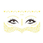 20 Stück wasserfeste Bronzing-Gesichtstattoo-Aufkleber für Partys, Maskenbälle, VS-011, VS-012, VS-013, VS-014, VS-015, VS-016, VS-017, VS-018, VS-019, VS-022, VS-023, VS-024, VS-025, VS-027, VS-028, VS-029, VS-030, VS-031, VS-032, VS-033