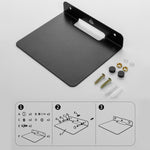 Universal Wandhalterung aus Metall für Bluetooth-Lautsprecher, Größe: 15,5 x 13 x 3 cm
