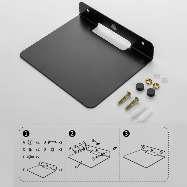 Universal Wandhalterung aus Metall für Bluetooth-Lautsprecher, Größe: 15,5 x 13 x 3 cm