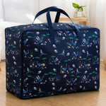Oxford Stoff Steppdecke Feuchtigkeitsdichte & Wasserdichte Aufbewahrungstasche Reißverschluss Tragbare Umzugstasche, 55x33x20cm, 58x38x22cm, 60x50x25cm