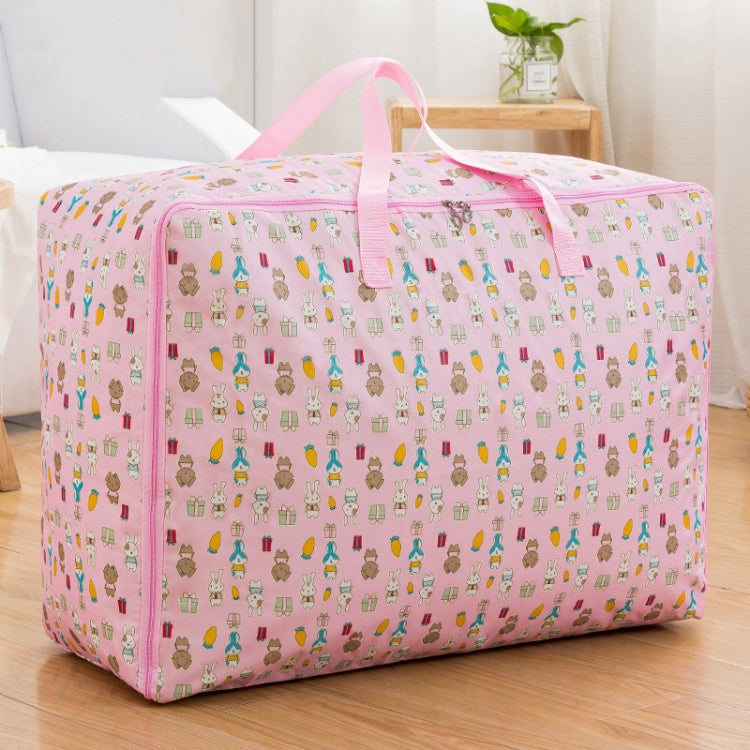Oxford Stoff Steppdecke Feuchtigkeitsdichte & Wasserdichte Aufbewahrungstasche Reißverschluss Tragbare Umzugstasche, 55x33x20cm, 58x38x22cm, 60x50x25cm