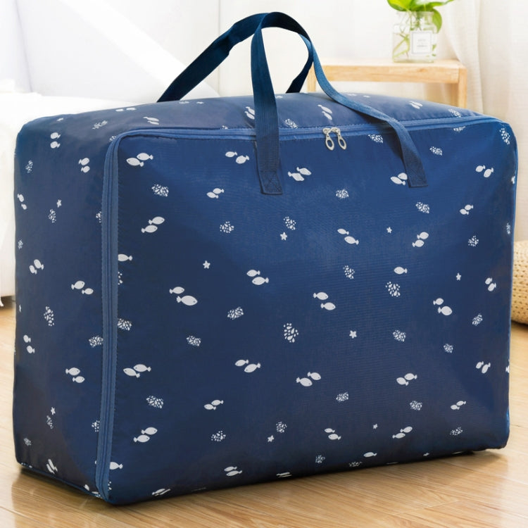 Oxford Stoff Steppdecke Feuchtigkeitsdichte & Wasserdichte Aufbewahrungstasche Reißverschluss Tragbare Umzugstasche, 55x33x20cm, 58x38x22cm, 60x50x25cm