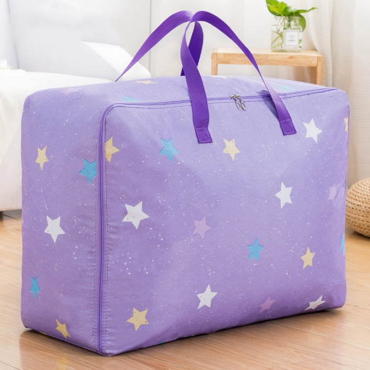Oxford Stoff Steppdecke Feuchtigkeitsdichte & Wasserdichte Aufbewahrungstasche Reißverschluss Tragbare Umzugstasche, 55x33x20cm, 58x38x22cm, 60x50x25cm