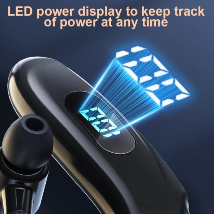 Q20 Bluetooth 5.2 Business Digitalanzeige Sport Ohrbügel Stereo-Ohrhörer, Q20 Schwarz, Q20 Weiß, Q20 Grün, Q20 Pink, Q20 Gelb, Q20 Blau