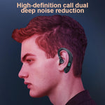 Q20 Bluetooth 5.2 Business Digitalanzeige Sport Ohrbügel Stereo-Ohrhörer, Q20 Schwarz, Q20 Weiß, Q20 Grün, Q20 Pink, Q20 Gelb, Q20 Blau