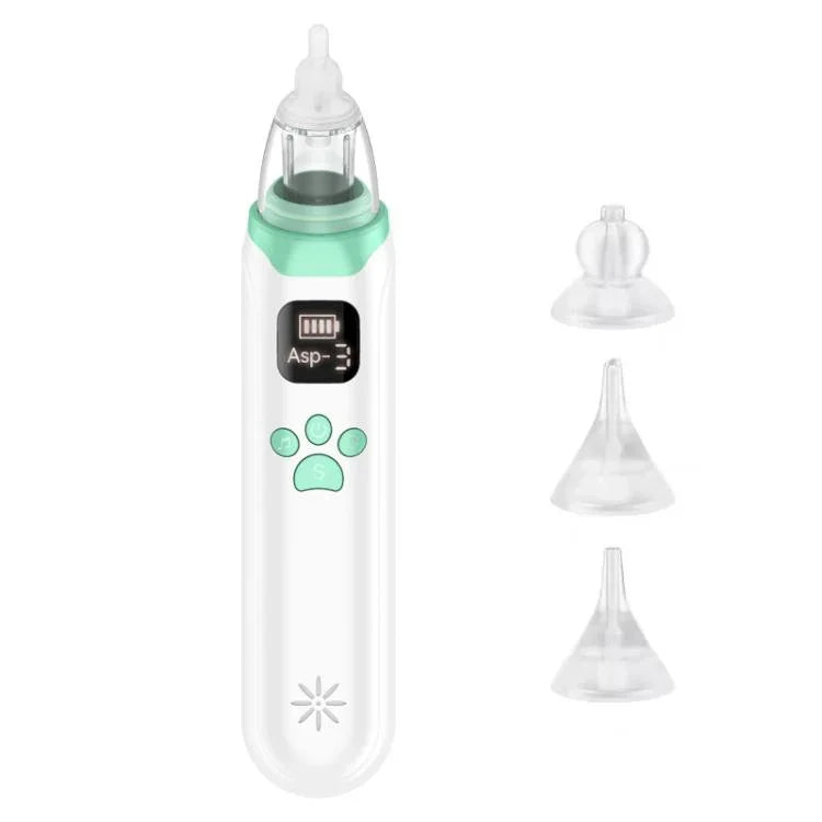 Elektrischer Nasensauger für Babys mit 3-stufig einstellbarem Nasenreiniger, elektrischer Nasensauger