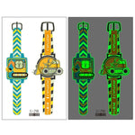 20 Stück wasserdichte leuchtende Cartoon-Uhr-Tattoo-Aufkleber für Kinder, Ei-289, EI-290, Ei-291, EI-292, Ei-293, Ei-294, Ei-295, Ei-296, Ei-297, Ei-298, Ei-299, EI-300