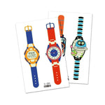 20 Stück wasserdichte leuchtende Cartoon-Uhr-Tattoo-Aufkleber für Kinder, Ei-289, EI-290, Ei-291, EI-292, Ei-293, Ei-294, Ei-295, Ei-296, Ei-297, Ei-298, Ei-299, EI-300