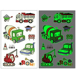 20 Stück wasserdichte Kinder leuchtende Cartoon-Transport-Auto-Tattoo-Aufkleber, Ei-261, Ei-262, Ei-263, Ei-264, Ei-265, Ei-266, Ei-267, Ei-268, Ei-269, Ei-270, Ei-271, Ei-272, Ei-273, Ei-274, Ei-275, Ei-276
