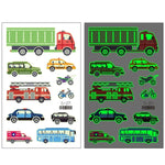 20 Stück wasserdichte Kinder leuchtende Cartoon-Transport-Auto-Tattoo-Aufkleber, Ei-261, Ei-262, Ei-263, Ei-264, Ei-265, Ei-266, Ei-267, Ei-268, Ei-269, Ei-270, Ei-271, Ei-272, Ei-273, Ei-274, Ei-275, Ei-276