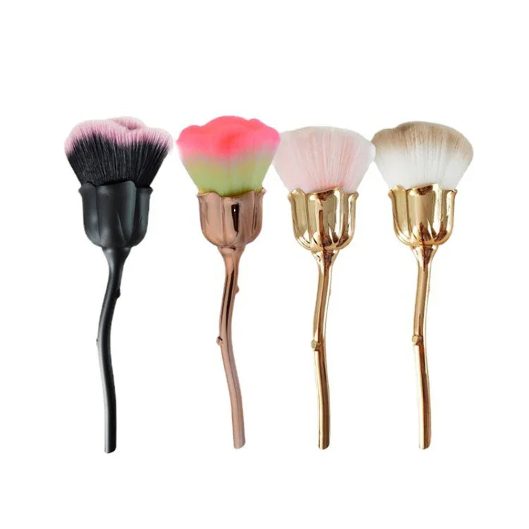 Rosenblüten-Make-up-Pinsel, Puderpinsel, Beauty-Tools