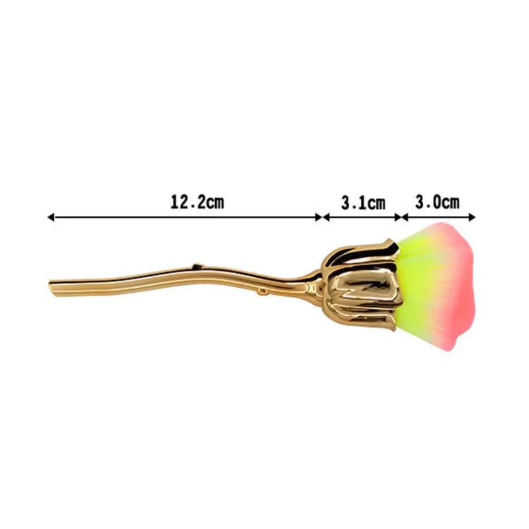 Rosenblüten-Make-up-Pinsel, Puderpinsel, Beauty-Tools