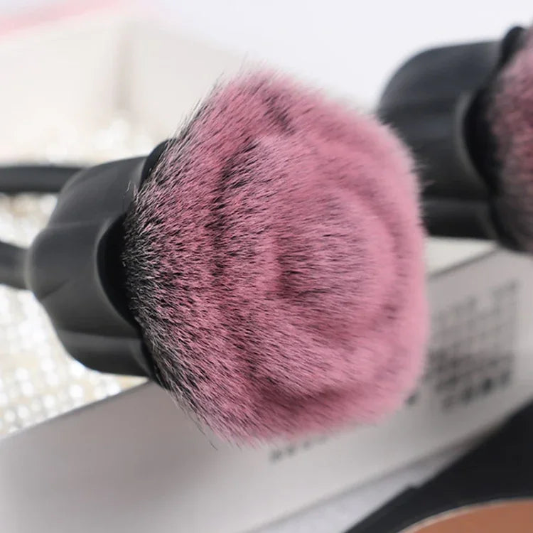 Rosenblüten-Make-up-Pinsel, Puderpinsel, Beauty-Tools