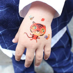 20 Stück wasserfeste, schweißabweisende Tattoo-Aufkleber mit niedlichen Tiermotiven für Kinder, EC-581, EC-582, EC-583, EC-584, EC-585, EC-590, EC-531, EC-591, EC-592, EC-593, EC-594, EC-614, EC-615, EC-617, EC-618