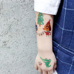 20 Stück wasserfeste, schweißabweisende Tattoo-Aufkleber mit niedlichen Tiermotiven für Kinder, EC-581, EC-582, EC-583, EC-584, EC-585, EC-590, EC-531, EC-591, EC-592, EC-593, EC-594, EC-614, EC-615, EC-617, EC-618