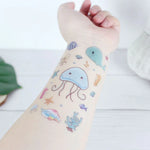 20 PCS Marine Animal Waterproof Children Tattoo Stickers, EC-559, EC-566, EC-567, EC-571, EC-572, EC-573, EC-574, EC-575, EC-576, EC-577, EC-741, EC-764