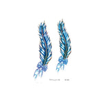 20 Stück wasserfeste Blumen-Armtattoo-Aufkleber, SC-529, SC-557, SC-558, SC-559, SC-561, SC-564, SC-551, SC-556, SC-552, SC-553, SC-554, SC-555