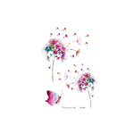 20 Stück wasserfeste Blumen-Armtattoo-Aufkleber, SC-529, SC-557, SC-558, SC-559, SC-561, SC-564, SC-551, SC-556, SC-552, SC-553, SC-554, SC-555