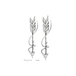 20 Stück wasserfeste Blumen-Armtattoo-Aufkleber, SC-529, SC-557, SC-558, SC-559, SC-561, SC-564, SC-551, SC-556, SC-552, SC-553, SC-554, SC-555