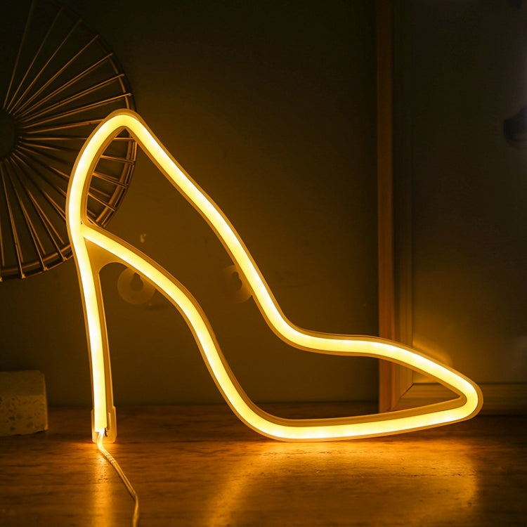 LED High Heels Neon Modellierlichter Bar Café Dekorationslichter, Warmes Licht, Blaues Licht, Pinkes Licht, Rotes Licht