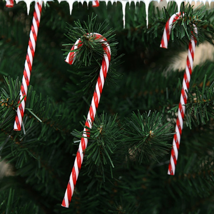 6 PCS / Pack Christmas Decorations Christmas Candy Cane Christmas Tree Ornaments, Candy Cane