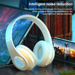 B39 Kabelloses Bluetooth-Headset Subwoofer Mit Atemlicht Unterstützt TF-Karte