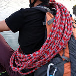 XINDA XD-S9801 Statikseil Outdoor Kletterseil Abseilseil Höhenarbeiten Sicherheitsseil, Länge: 2m, Durchmesser:, 9mm (Schwarz), 9mm (Orange), 9mm (Rot Grau), 10mm (Schwarz), 10mm (Orange), 10mm (Rot Grau), 10.5mm (Blau), 10.5mm (Schwarz), 10.5mm (Orang...