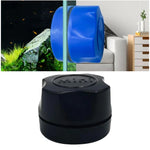 Doppelseitige magnetische Aquarien-Reinigungsbürste, Blau, Weiß, Schwarz