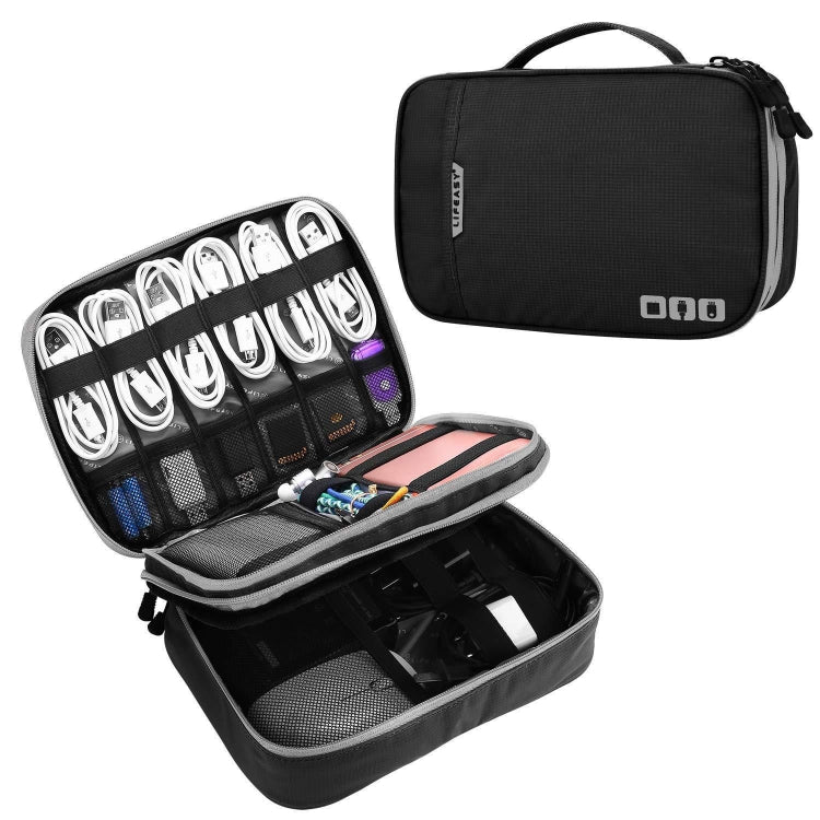 MapleStory Multifunktionale digitale Reisetasche, Größe:, Klein (Schwarz), Klein (Grau), Mittel (Schwarz), Mittel (Grau), Groß (Schwarz), Groß (Grau)