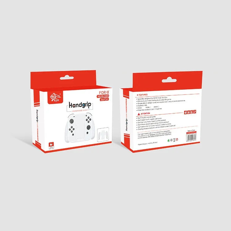 KJH NS-072 ABS Integrierter Design-Spielgriff für Switch OLED, für Nintendo Switch OLED
