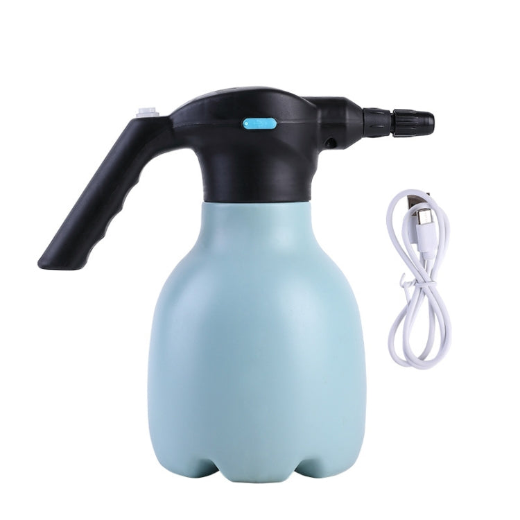 1.5L Garden Electric Watering Can Handheld Household Flower Watering Device, Blue, Blue + Universal Nozzle