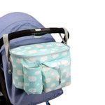 Multifunctional Baby Stroller Storage Bag, White Dinosaur, Yellow Zoo, Green Lamb, White Alpaca, Tibetan Owl, Denglin Deer, Yellow Zoo + Side Pocket, Green Lamb + Side Pocket, White Alpaca + Lateral Pocket, Tibetan Owl + Side Pocket                    ...