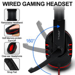 T-WOLF TF-800 4-in-1 Gaming-Set mit leuchtender Tastatur, Maus und Headset