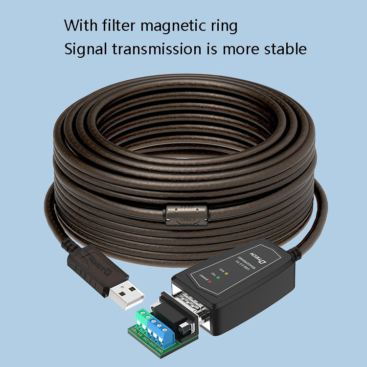 DTECH DT-5019 USB-zu-RS485/RS422 Konvertierungskabel, FT232 Chip, Länge:, 0,5m, 1,5m