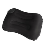 Travel Inflatable Press U-Shaped Neck Guard Pillow, Flocked U009-01（Peacock Green ）, Flocked U009-03（Light Gray）, Flocked U009-04（Medium Blue）, Flocked U009-02（Rose Red）, Flocked U009-05（Dark Blue）, Flocked U009-060（Sky Blue）, Flocked U009-070（Orange）