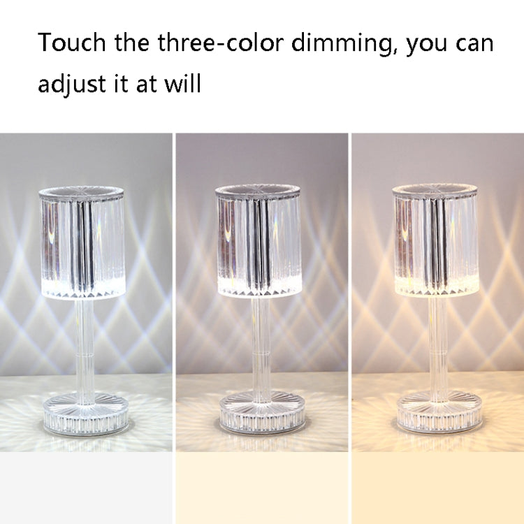 USB-Ladefunktion Touch Diamant Kristall Tischlampe, USB-Ladefunktion (Dreiton Licht), USB-Ladefunktion (RGB mit Fernbedienung 16 Farben)