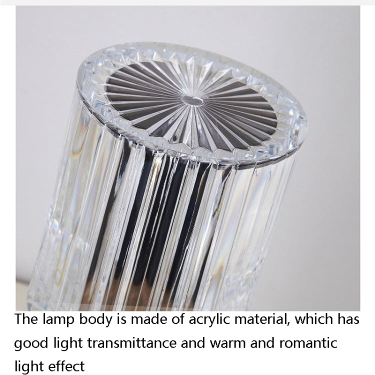 USB-Ladefunktion Touch Diamant Kristall Tischlampe, USB-Ladefunktion (Dreiton Licht), USB-Ladefunktion (RGB mit Fernbedienung 16 Farben)