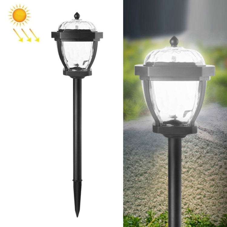 2 LED Solar Wasserdichte Gartenleuchte für Außenbereich, Stil: Weißes Licht-Rasendekoration, Warmes Licht-Rasendekoration, Weißes Licht-Säulenlampe