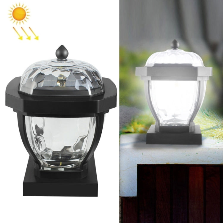 2 LED Solar Wasserdichte Gartenleuchte für Außenbereich, Stil: Weißes Licht-Rasendekoration, Warmes Licht-Rasendekoration, Weißes Licht-Säulenlampe
