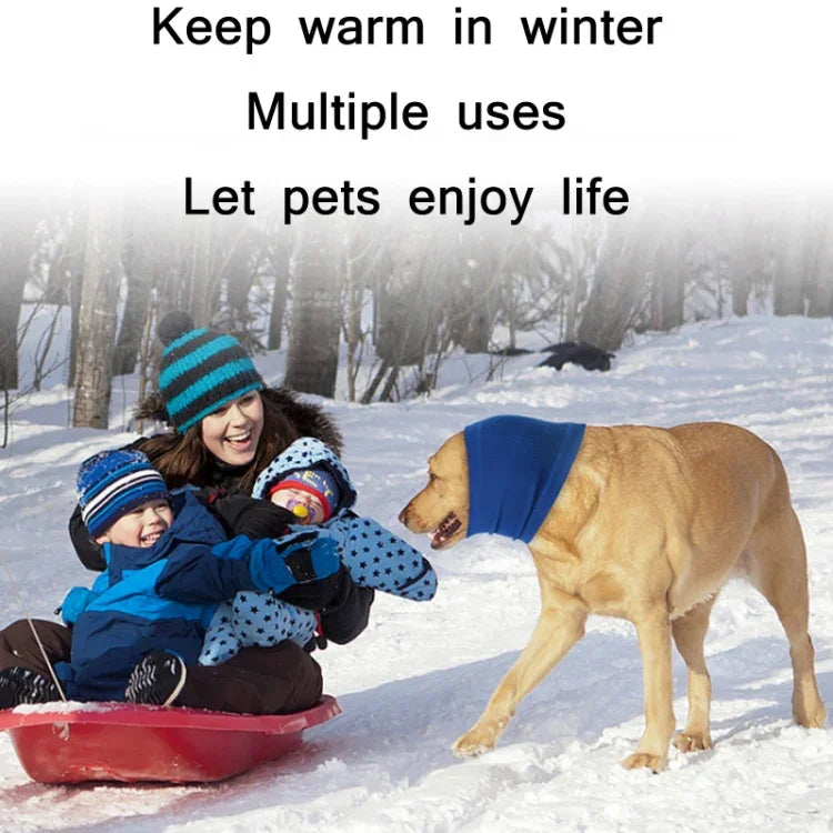 Hund Komfort-Kopfbedeckung Haustier Angsthalsband Haustier-Schutz-Kopftuch, L, S