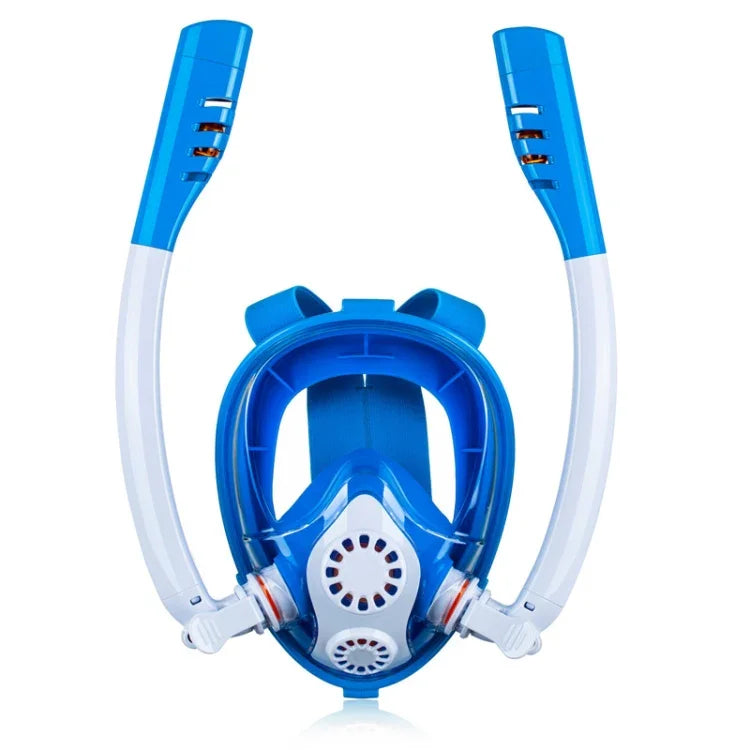 Doppelte Silikon-Tauchermaske/Schnorchelbrille für Kinder, XS