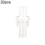 20 STÜCK Aquarien-Luftpumpe Schlauch Rückschlagventil, 4mm (Rot), 4mm (Schwarz), 4mm (Weiß), 4mm (Blau), 8mm (Rot), 10mm (Weiß), 12mm (Weiß), 4mm (Weiß Rot)
