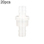 20 STÜCK Aquarien-Luftpumpe Schlauch Rückschlagventil, 4mm (Rot), 4mm (Schwarz), 4mm (Weiß), 4mm (Blau), 8mm (Rot), 10mm (Weiß), 12mm (Weiß), 4mm (Weiß Rot)