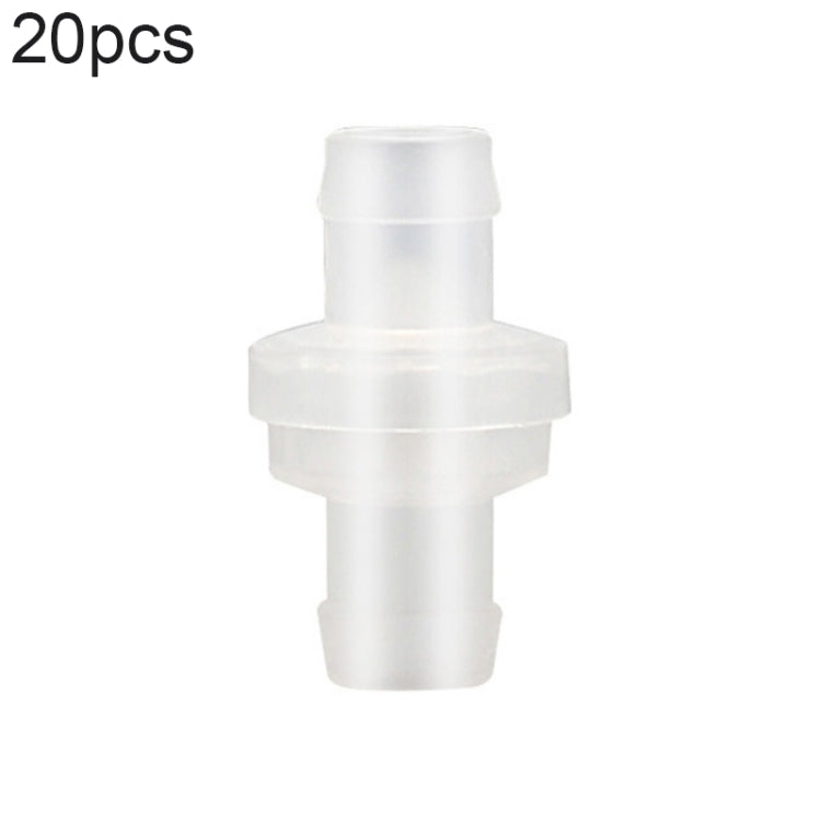 20 STÜCK Aquarien-Luftpumpe Schlauch Rückschlagventil, 4mm (Rot), 4mm (Schwarz), 4mm (Weiß), 4mm (Blau), 8mm (Rot), 10mm (Weiß), 12mm (Weiß), 4mm (Weiß Rot)