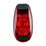 Outdoor Fahrrad Nachtlauf Warmlicht Fahrrad Rücklicht, Farbe: 3 LED Rot, 3 LED Rot, 3 LED Blau, 3 LED Grün, 5 LED Rot, 5 LED Blau, 5 LED Grün