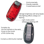 Outdoor Fahrrad Nachtlauf Warmlicht Fahrrad Rücklicht, Farbe: 3 LED Rot, 3 LED Rot, 3 LED Blau, 3 LED Grün, 5 LED Rot, 5 LED Blau, 5 LED Grün