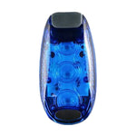 Outdoor Fahrrad Nachtlauf Warmlicht Fahrrad Rücklicht, Farbe: 3 LED Rot, 3 LED Rot, 3 LED Blau, 3 LED Grün, 5 LED Rot, 5 LED Blau, 5 LED Grün