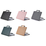 Buchstil Laptop-Schutzhülle Handtasche für MacBook, 12 Zoll, 13 Zoll, 14 Zoll, 15 Zoll, 16 Zoll
